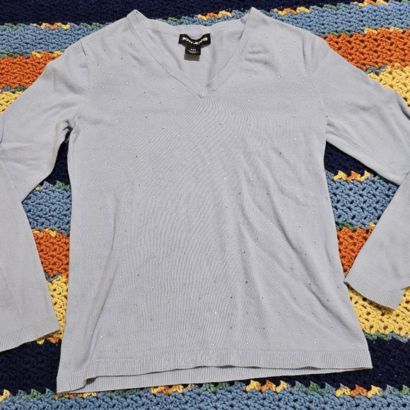 Dkny Sweaters - DKNY Rhinestone Sweater Size Small